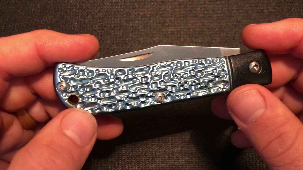 Rough Ryder RR2103 VG10 and Blue Jigged Aluminun Lanny's Clip