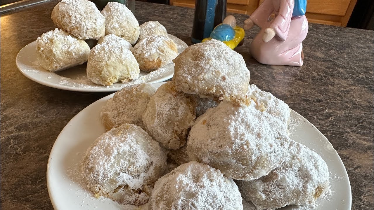 Keto-Friendly Russian Tea Cakes | Sugar-Free Snowball Cookies