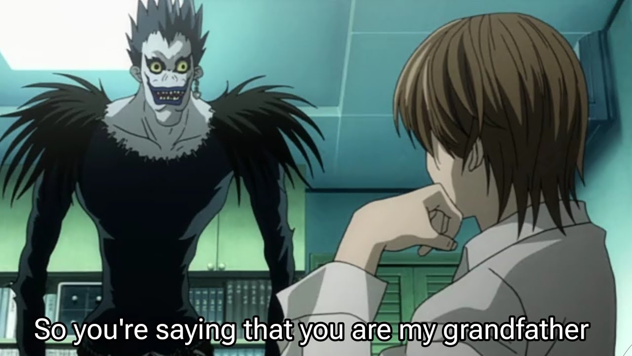 DEATH NOTE but everything is so f*cked up that feels like different anime