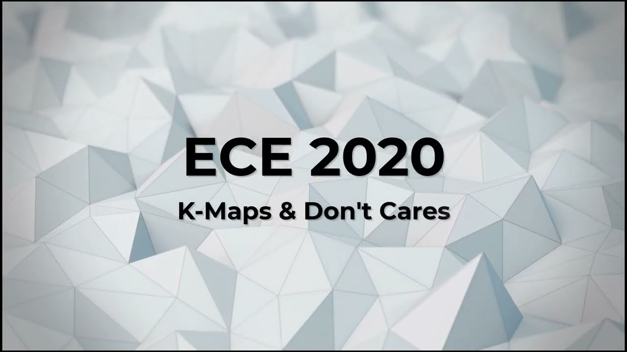 ECE2020 110 KMapDontCares