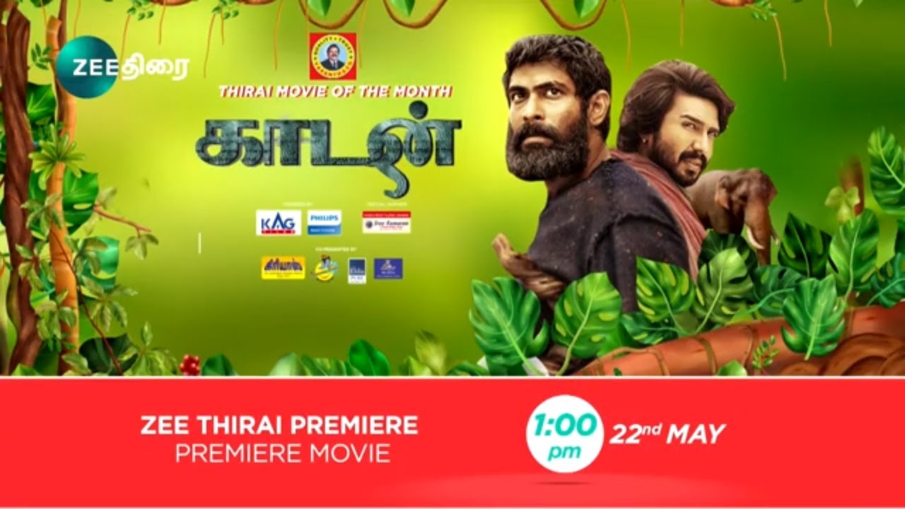 Kaadan - Movie Of The Month - 22nd May, 1 PM - Promo - Zee Thirai