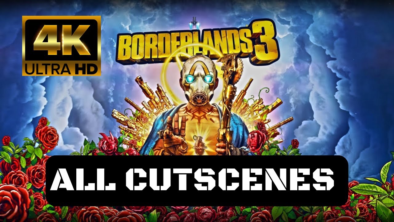Borderlands 3 All Cutscenes Cinematic 4K (Game Movie & Subtitles)