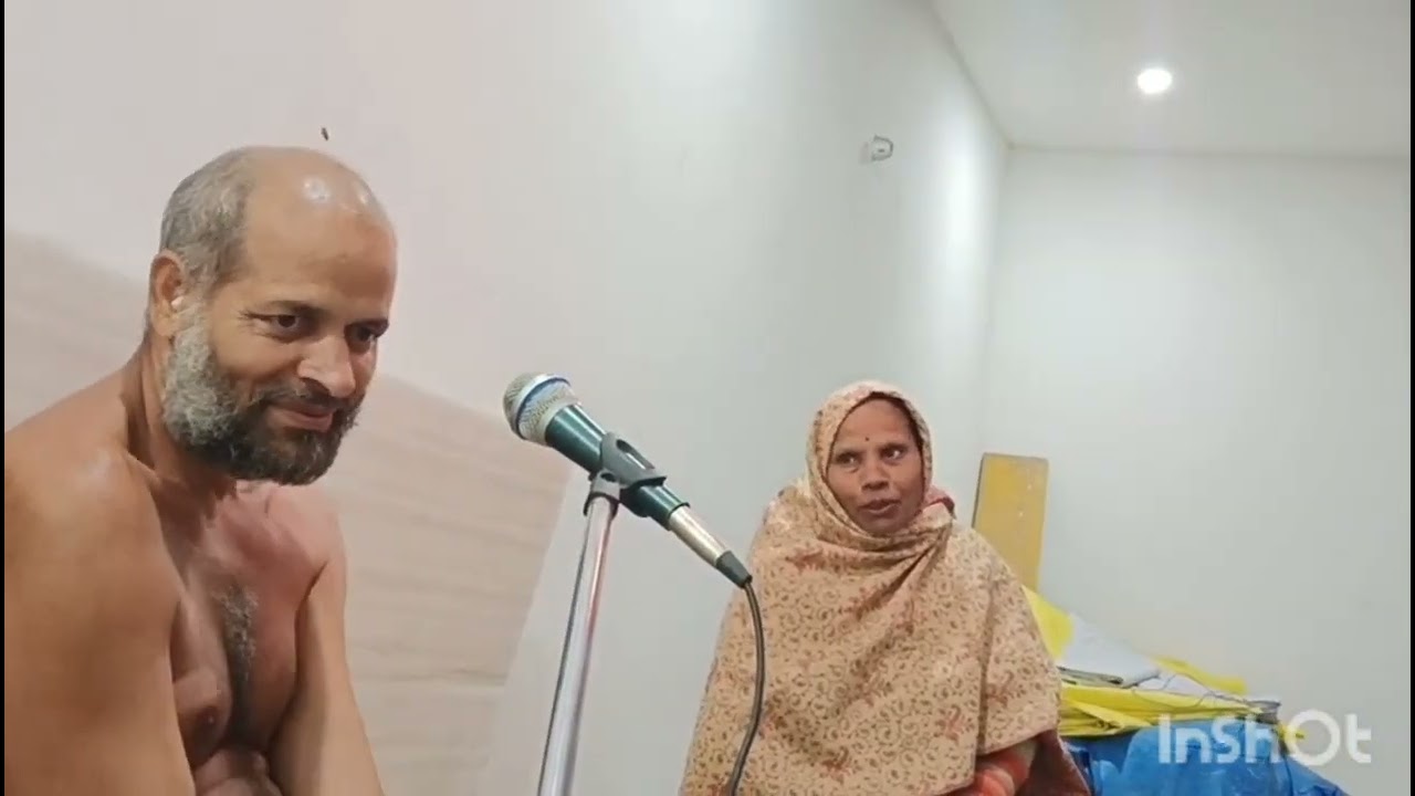 शंका समाधान श्मशाबाद  में  निर्यापक मुनि श्री विलोक सागर जी 
