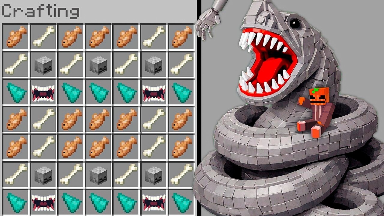 PUEDO Hacer MONSTRUOS MARINOS en Minecraft!