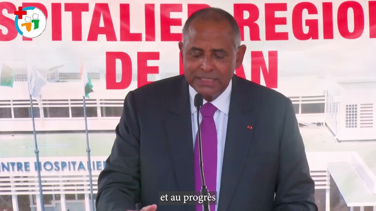 Cérémonies d’inauguration du CHR de Man et de l’Hôpital Général de Danané