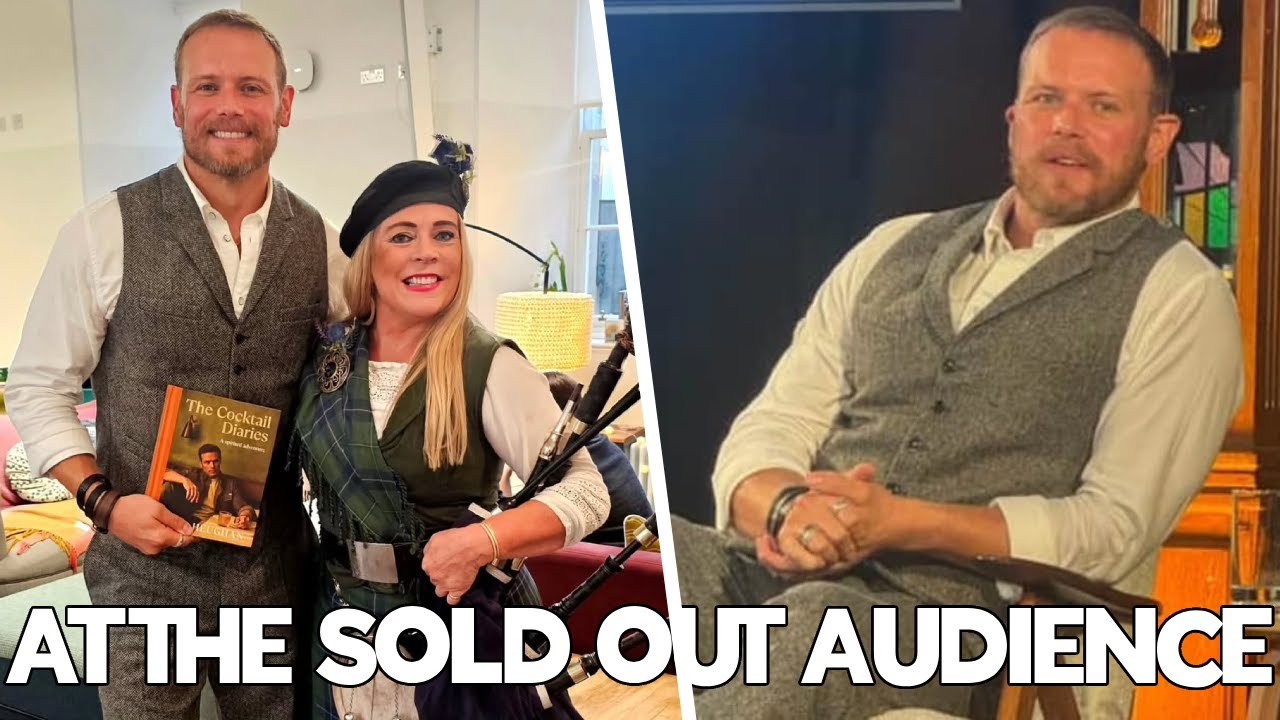 Sam Heughan Amazing Stories l The SOLD OUT Event in Edinburgh International Book Festival