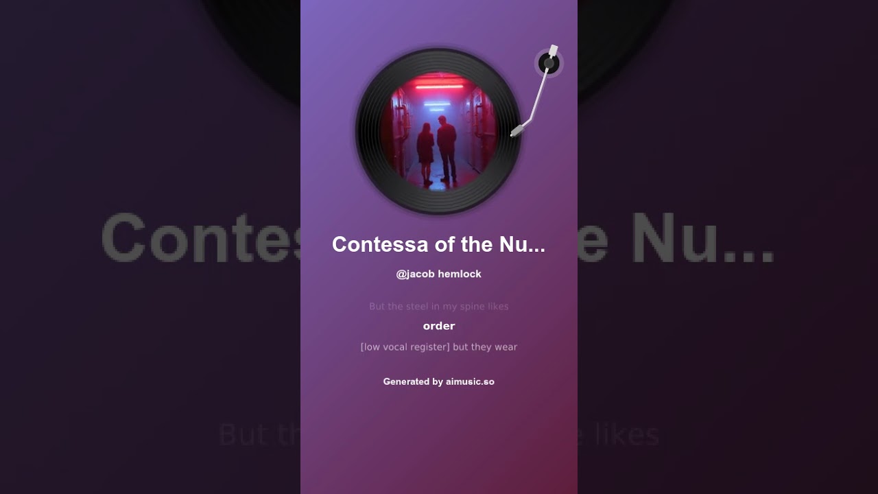 Contessa of the Nuclear Apocalypse Bunker, Playing Love Games The Whole Time