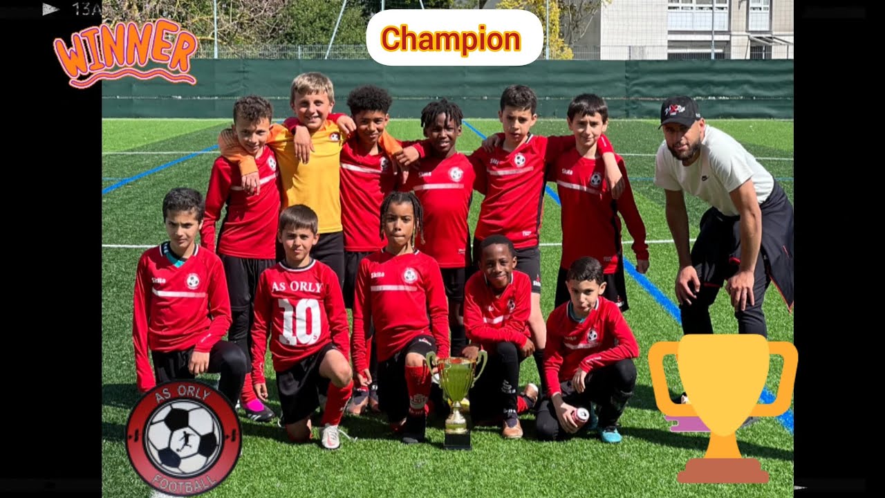 U11 As Orly...🏆Champion plateau mai 2023 🎉