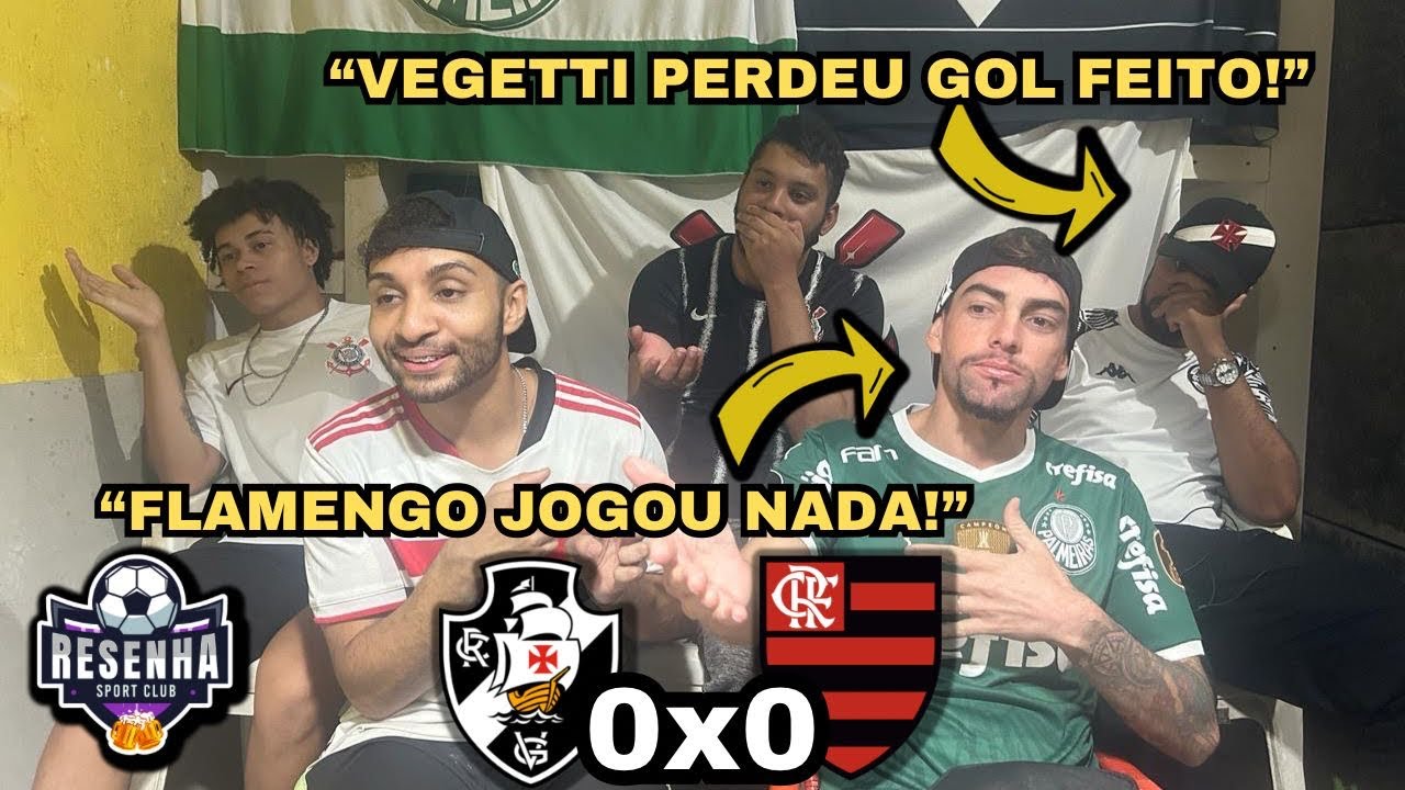 VASCO 0x0 FLAMENGO (REACT) GOLS & MELHORES MOMENTOS! CAMPEONATO CARIOCA 2024
