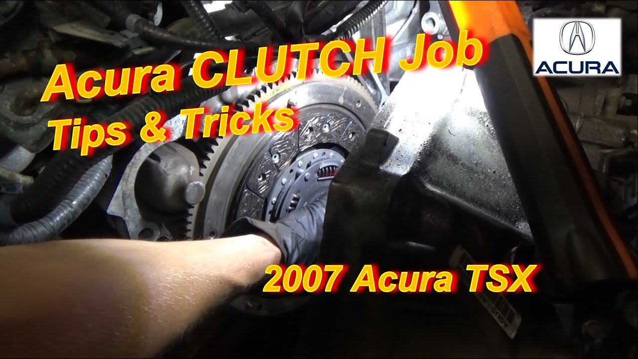Acura CLUTCH Job (+Radio Display Repair)