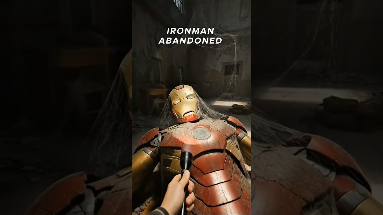 POV:Exploring an Abandoned Building and Finding Ironman Forgotten by Time