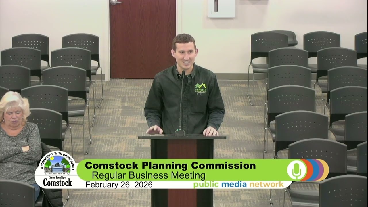 Comstock Township - Planning Commission - February 26, 2026 Meeting