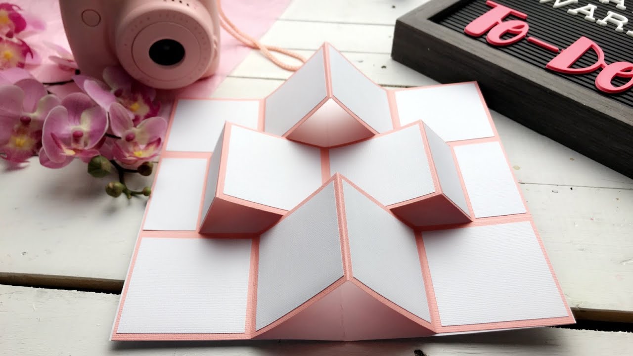 مطوية براويز الصور المنبثقة مطويات ٢٠١٩ .. mini album pop up