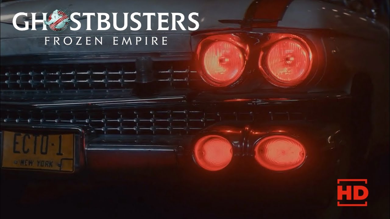 Ghostbusters: Frozen Empire (2024) - Ecto-1 is Possessed | HD