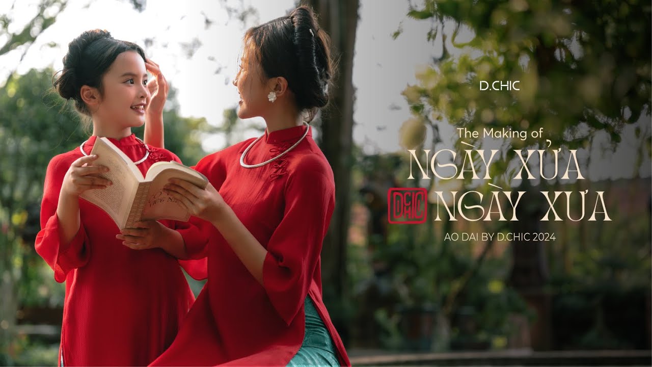 MAKING OF AO DAI BY D.CHIC 2024