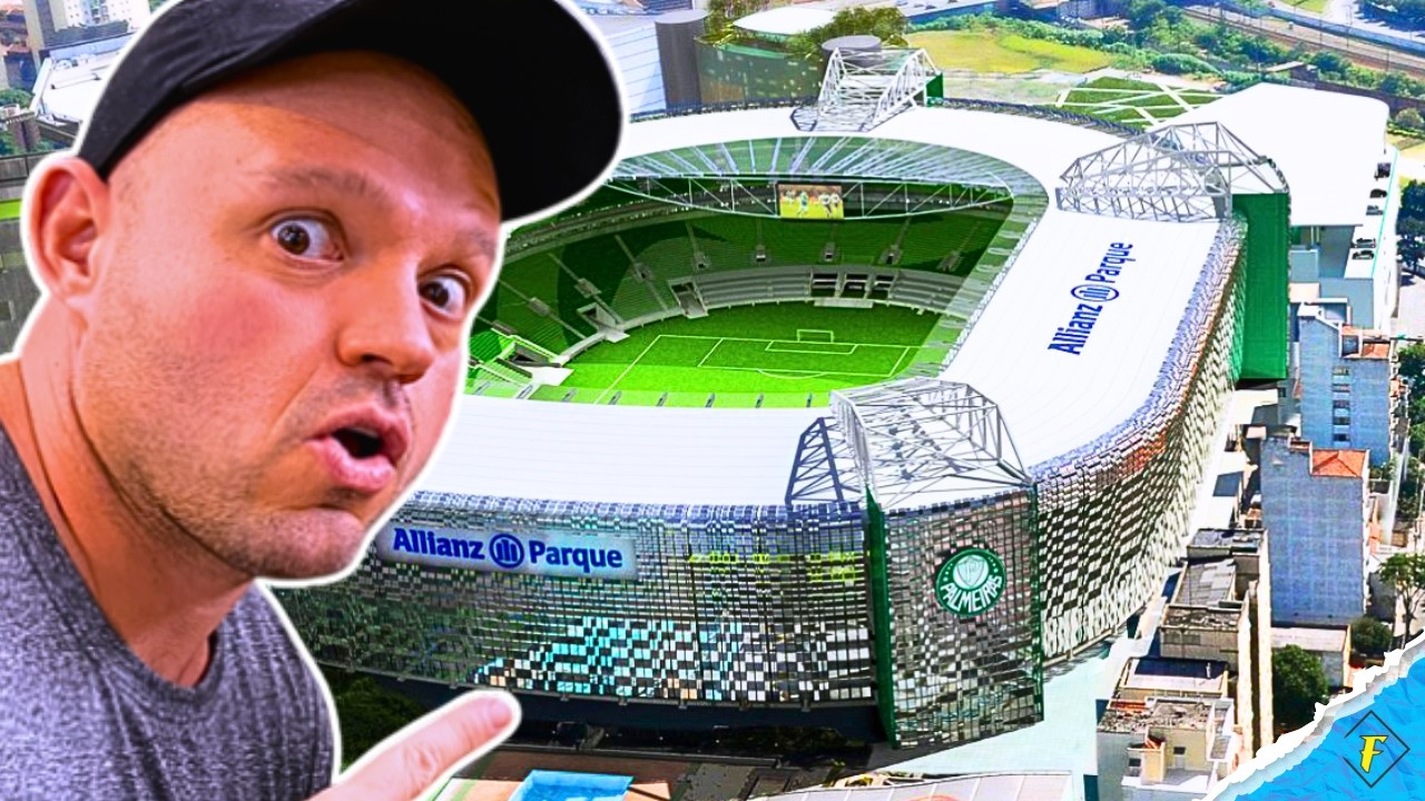 Tour No Allianz Parque Em SP | Por DENTRO de um ESTÁDIO de FUTEBOL?