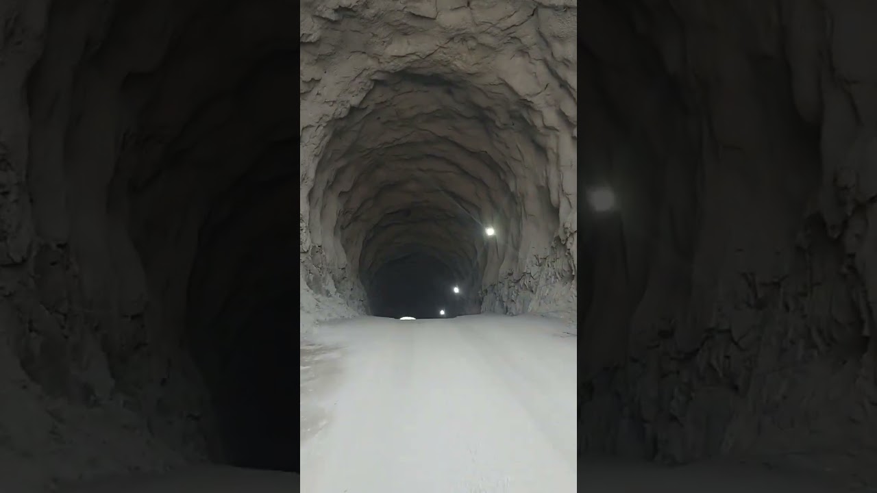 Entering into the Tunnel of hydel power plant at Polavaram project #youtubeshorts#polavaram#trending