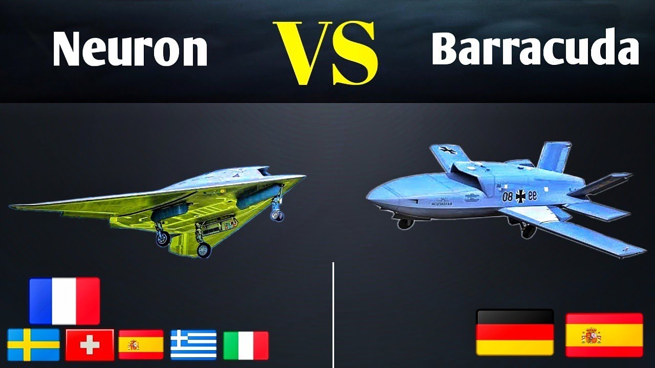 Dassault Neuron VS EADS Barracuda UCAV | Future European Combat Drone