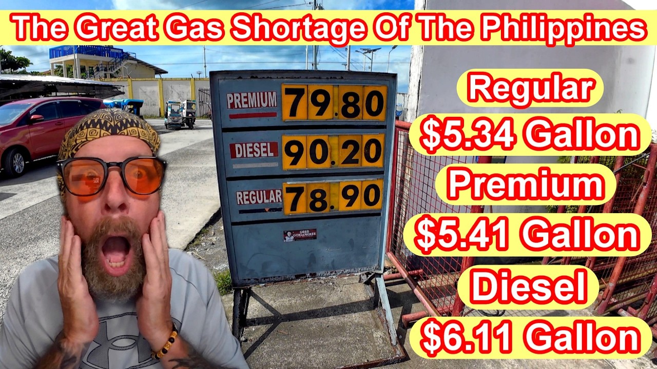 THE GREAT GAS SHORTAGE OF THE PHILIPPINES - How Much Are You Paying #gasshortage