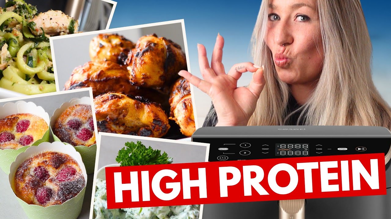 LECKERE und SCHNELLE Airfryer-Rezepte zum ABNEHMEN