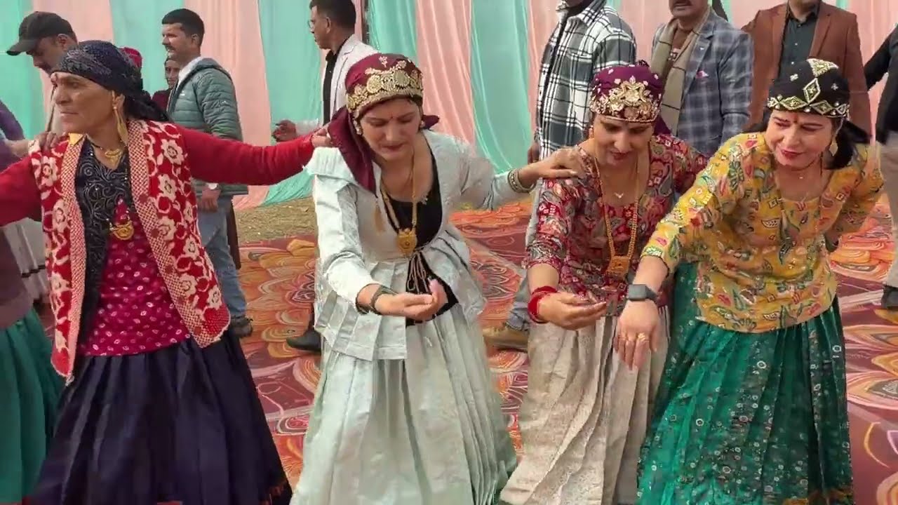 हरिद्वार जौनसारी माघ मेलापर्व पर्व 2026 की पूर्ण पेशकश pahadi culture video full enjoying dance 