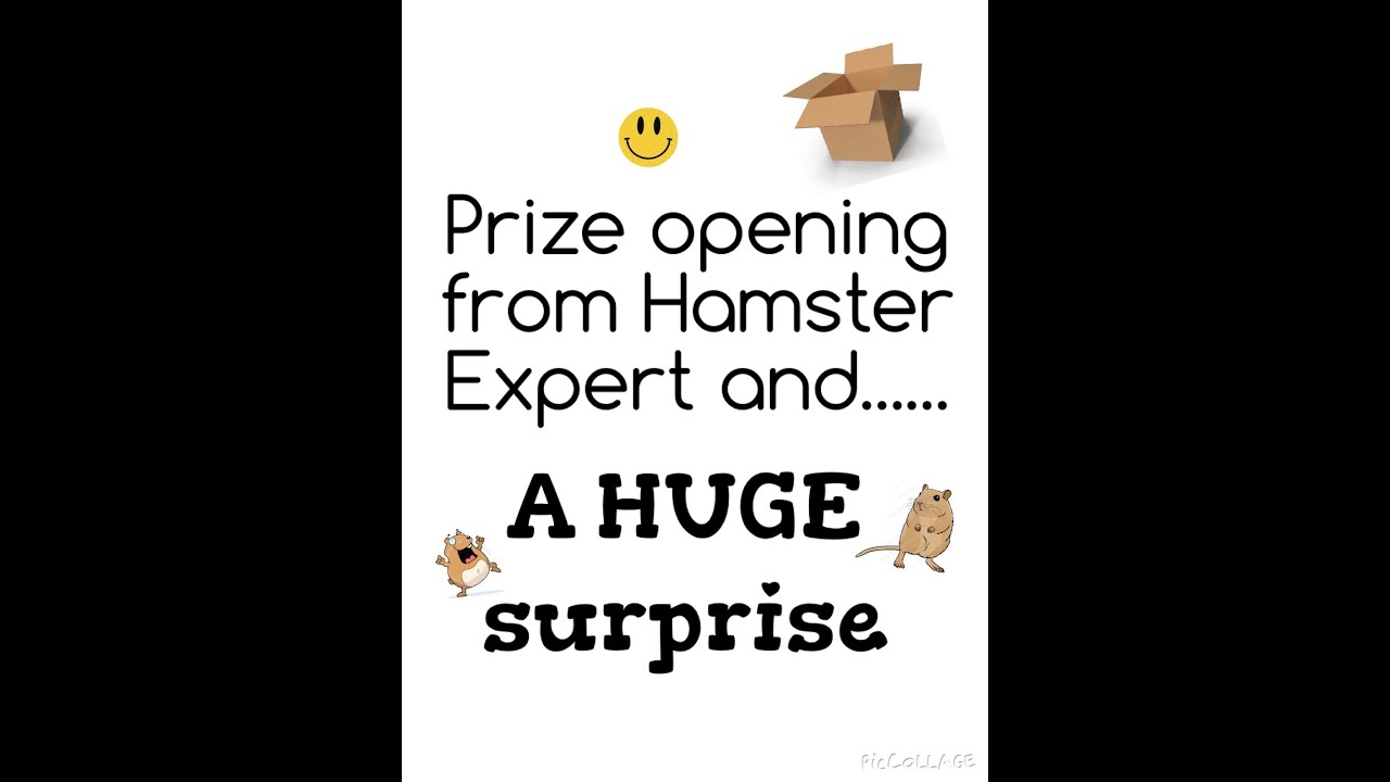 Prize opening from  Hamster  Expert  and SURPRISE  ~ might just want to watch ending