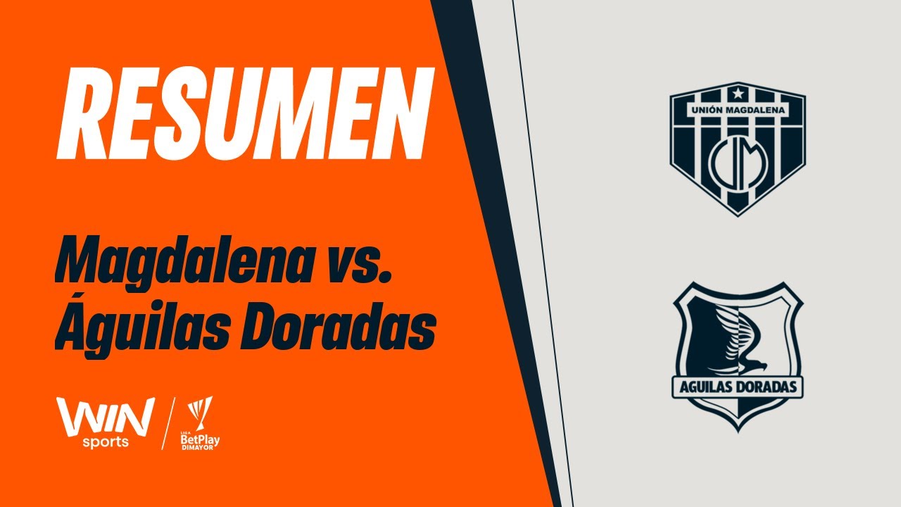 Unión Magdalena vs. Águilas Doradas (resumen y goles) | Liga BetPlay Dimayor 2025-2 | Fecha 14