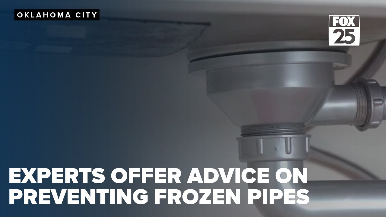 Oklahomans face frozen pipes as temperatures drop; experts offer prevention advice