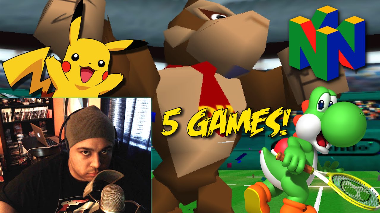 HYPE!!! [5 NINTENDO 64 GAMES!] [MK4] [POKEMON SNAP] [MORE]