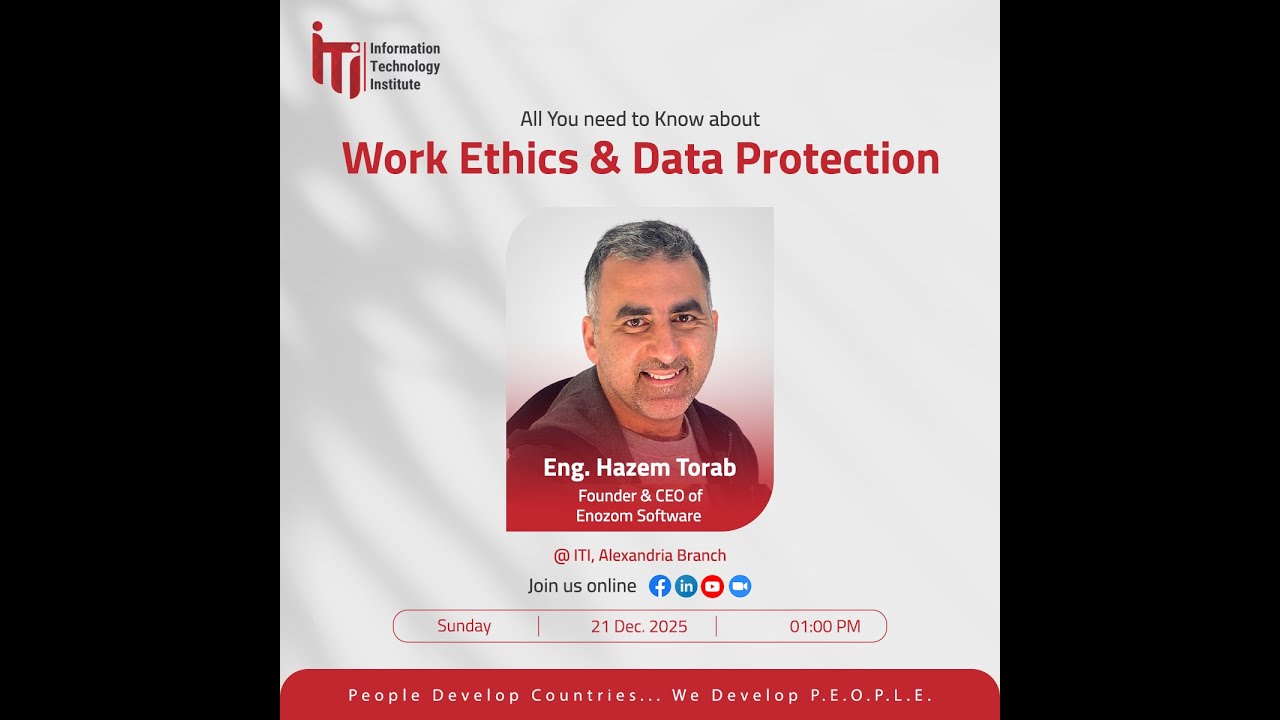Work Ethics and Data Protection - ITI Business Sessions