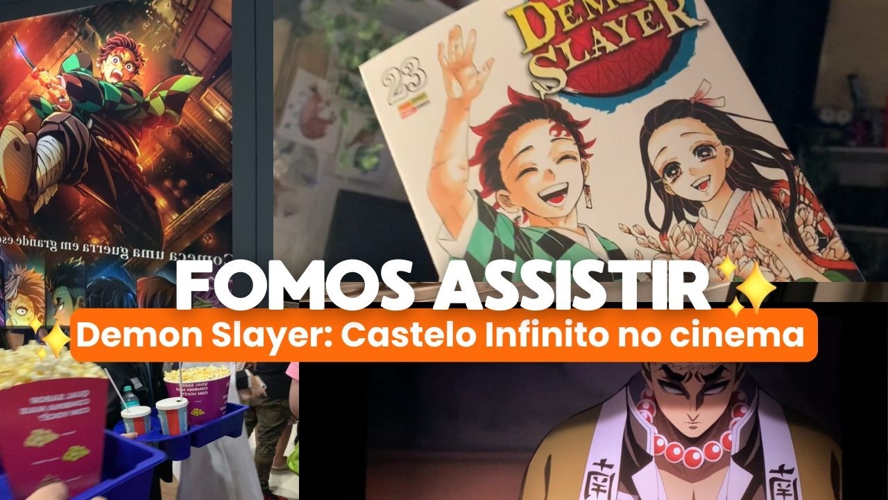 Depois de assistir o Filme de KIMETSU ficamos malucos e fomos ler o mangá