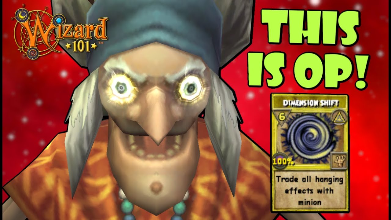 Wizard101 Max Myth PvP: TROLLING A Trap Spammer With DIMENSION SHIFT!