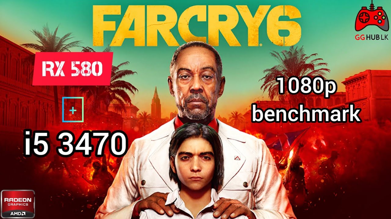 Far Cry 6 | RX 580 8GB | i5-3470 | 16GB | 1080P All Settings Tested #farcry6