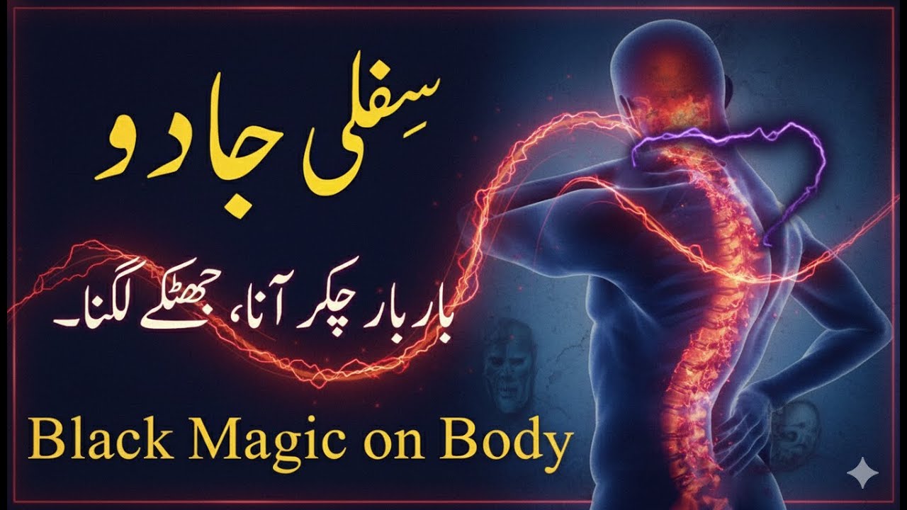 Kala Jadu (Bar Bar Chakar ana - Jhatke lgna aur illaj) Black Magic on Body