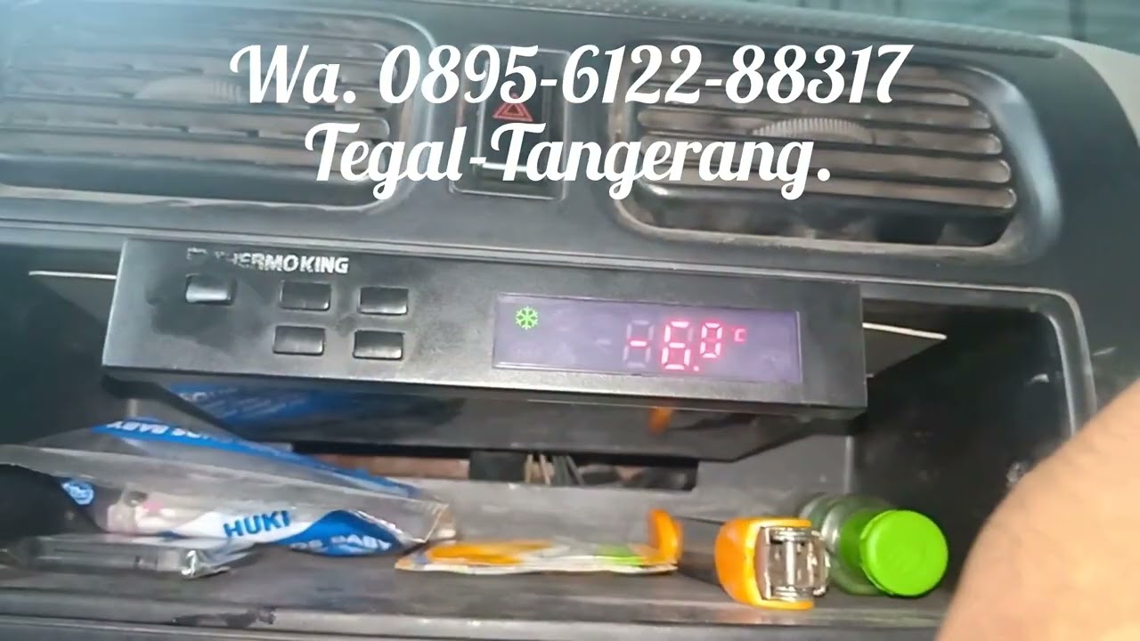 Display digital Thermo king mobil box