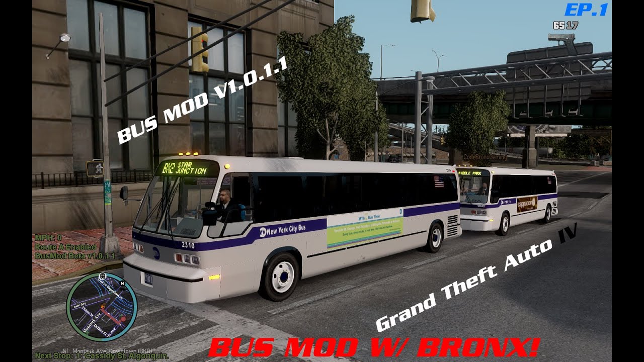 GTA IV Bus Mod W/Bronx!