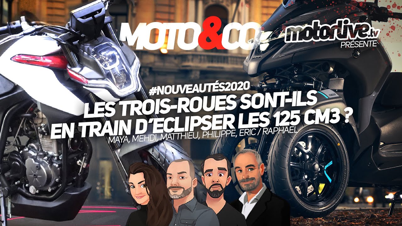 LES TROIS-ROUES SONT-ILS EN TRAIN D'ECLIPSER LES 125 CM3 ? NOUVE