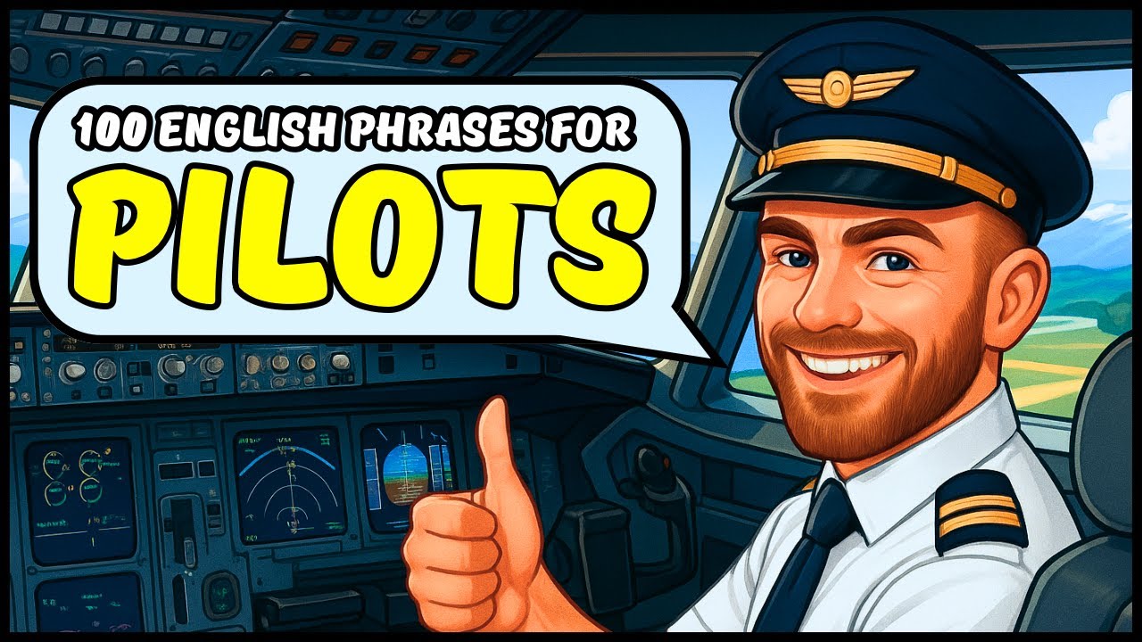 100 Aviation English Phrases for Pilots
