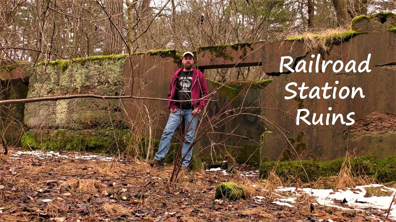 Mt Gretna Railroad Station Ruins ~ Lebanon PA