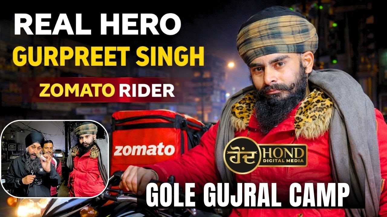 “Salute to the honesty and integrity of Zomato rider Gurpreet Singh, resident of Gole Gujral Camp.