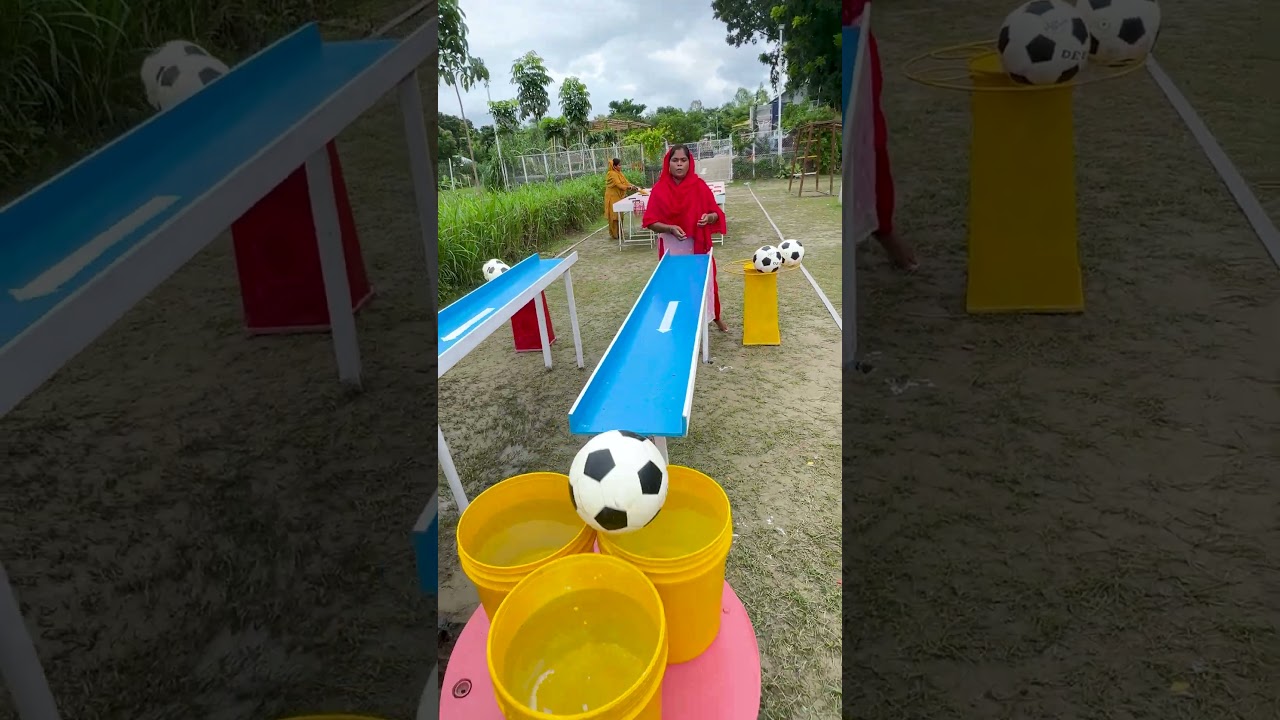 competition between two village women for winning multiple thrilling challenges