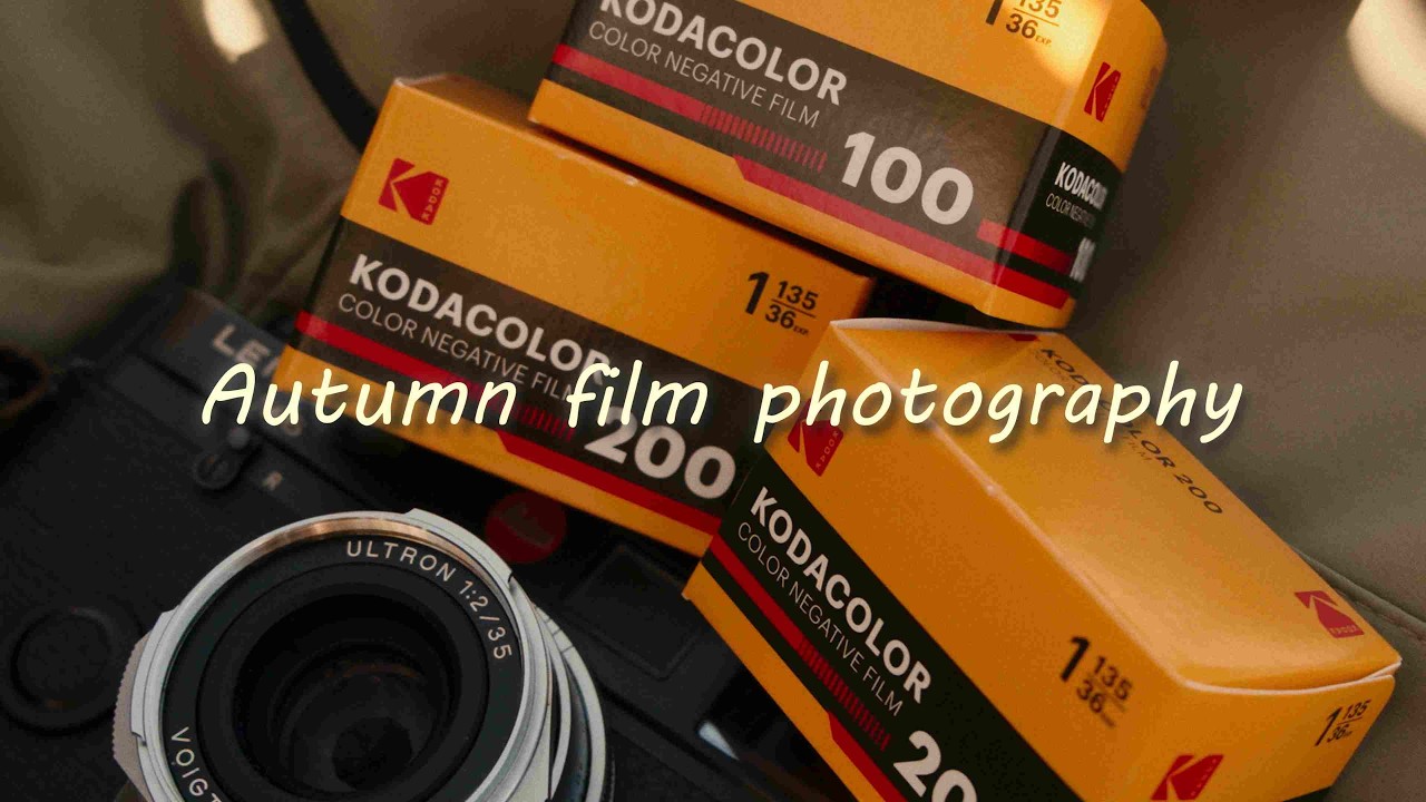 Chasing Autumn Colours in Vancouver - Kodacolor 100 & 200