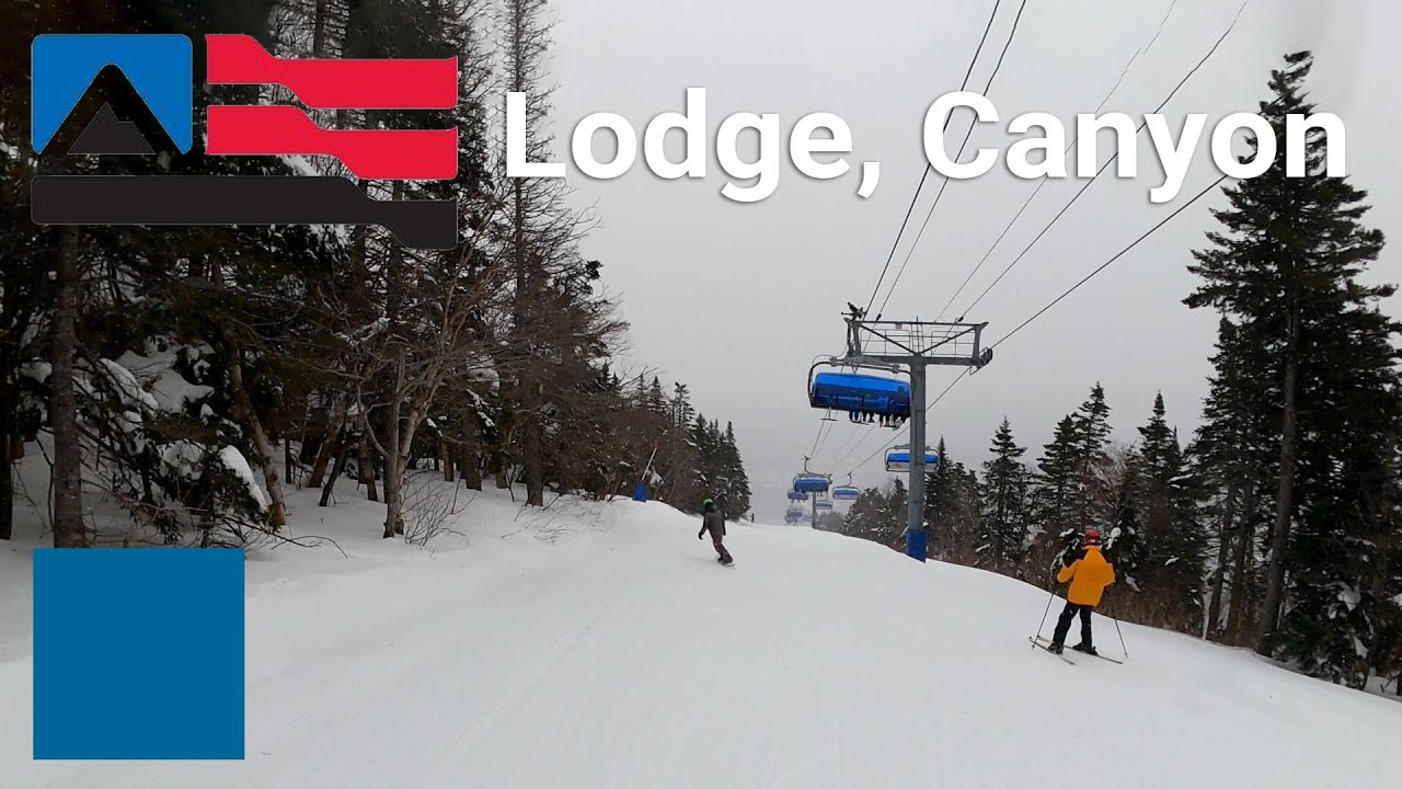 Mount Snow - Lodge to Canyon (Top to Bottom Run)