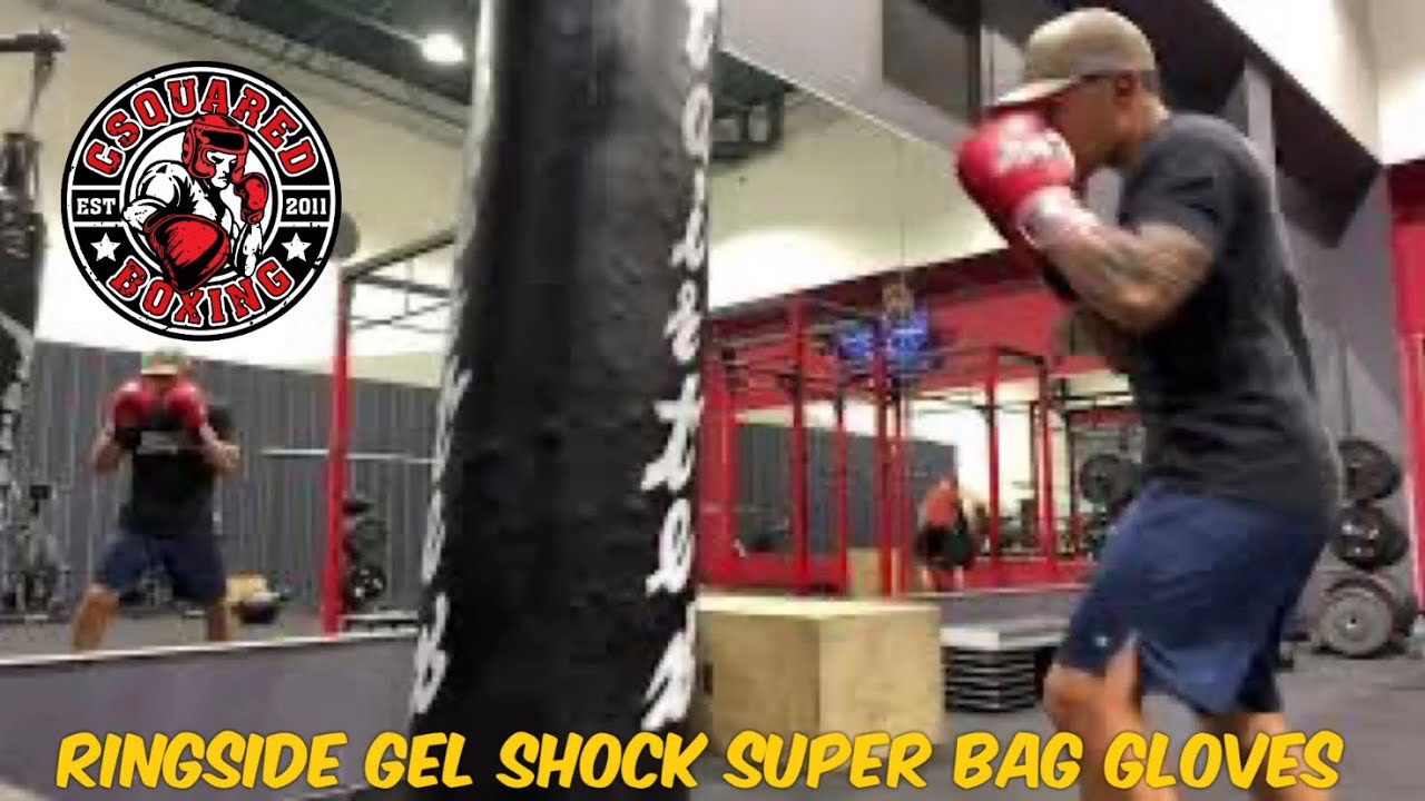 HEAVY BAG TRAINING- Ringside Gel Shock Super Bag Gloves