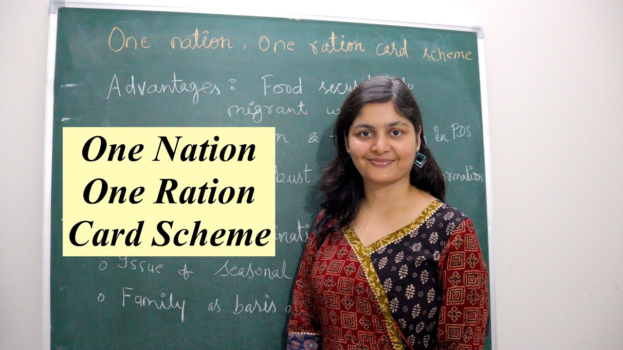 One nation , One ration card scheme