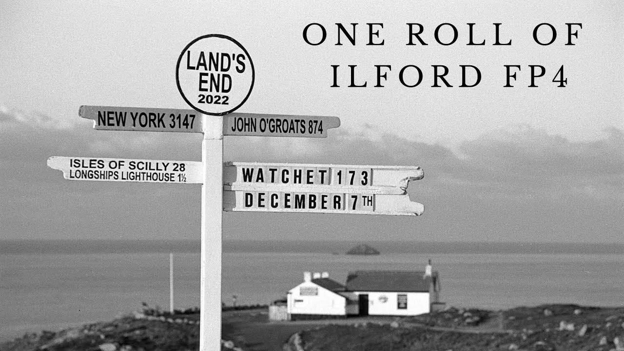 Одна катушка пленки Ilford FP4 | Новая 35-мм камера