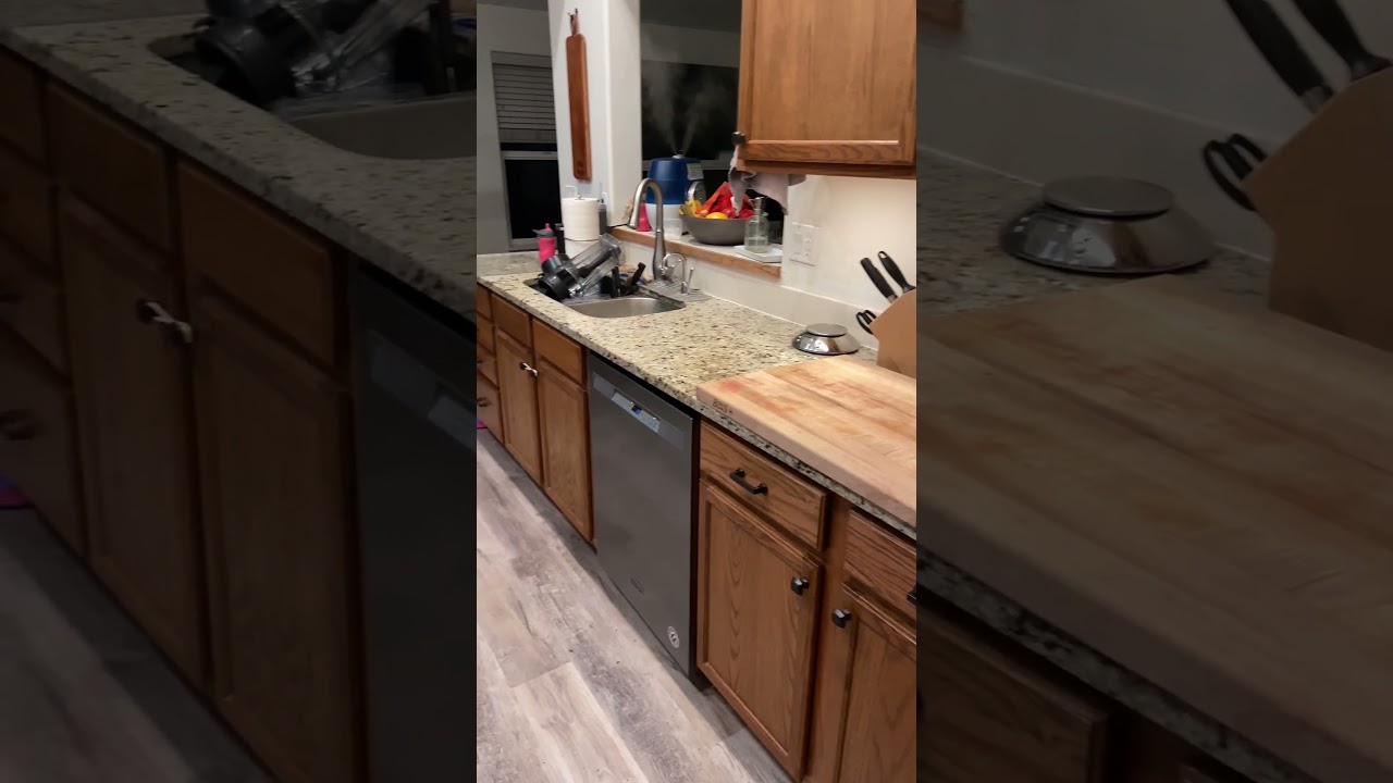 Night 7 of Putting the Kitchen to Bed #kitchencleanup #clean #cleankitchen