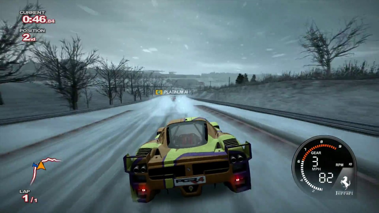 Project Gotham Racing 4 (PGR4): Ferrari FXX car (Gameplay)