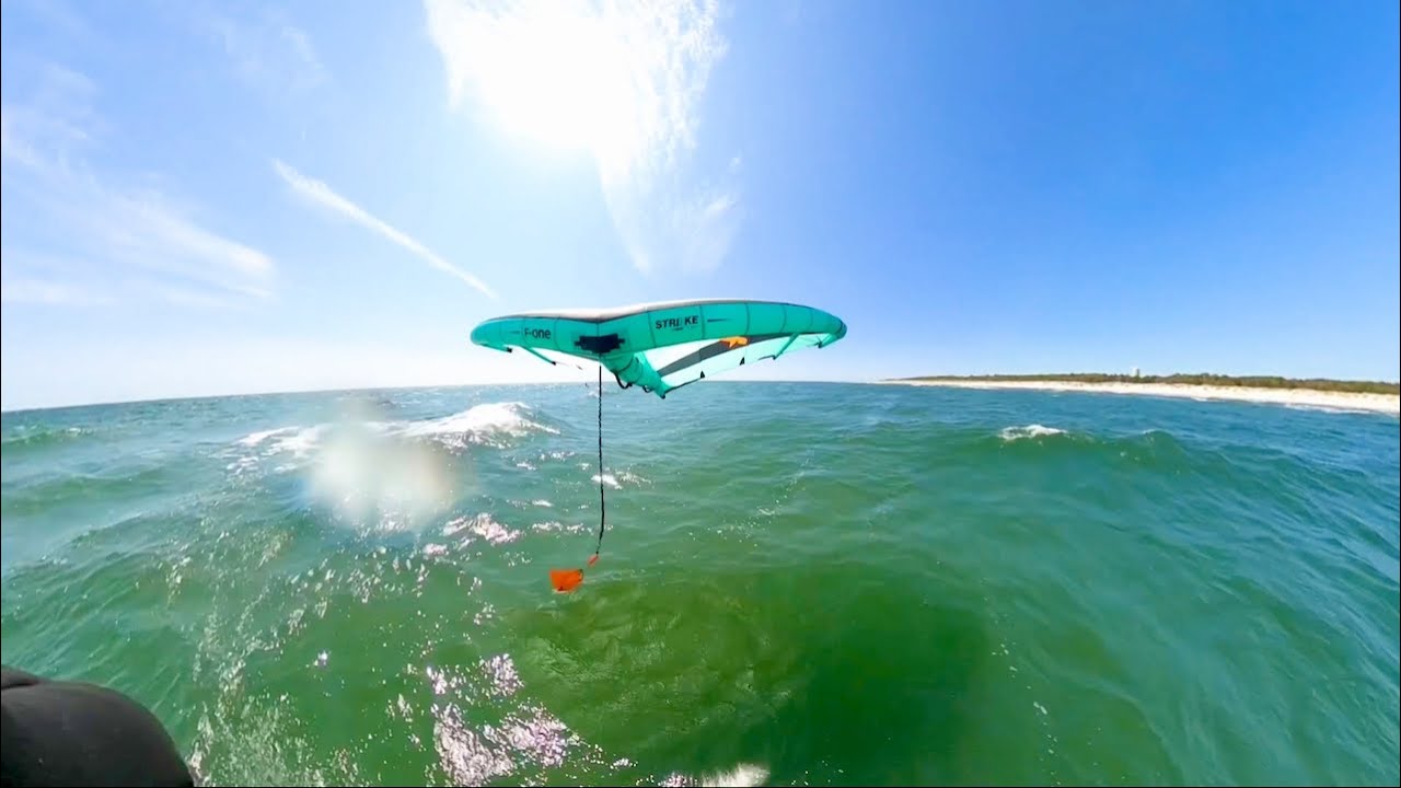First session and impression of the Anchorman Wing leash  - Sweden
