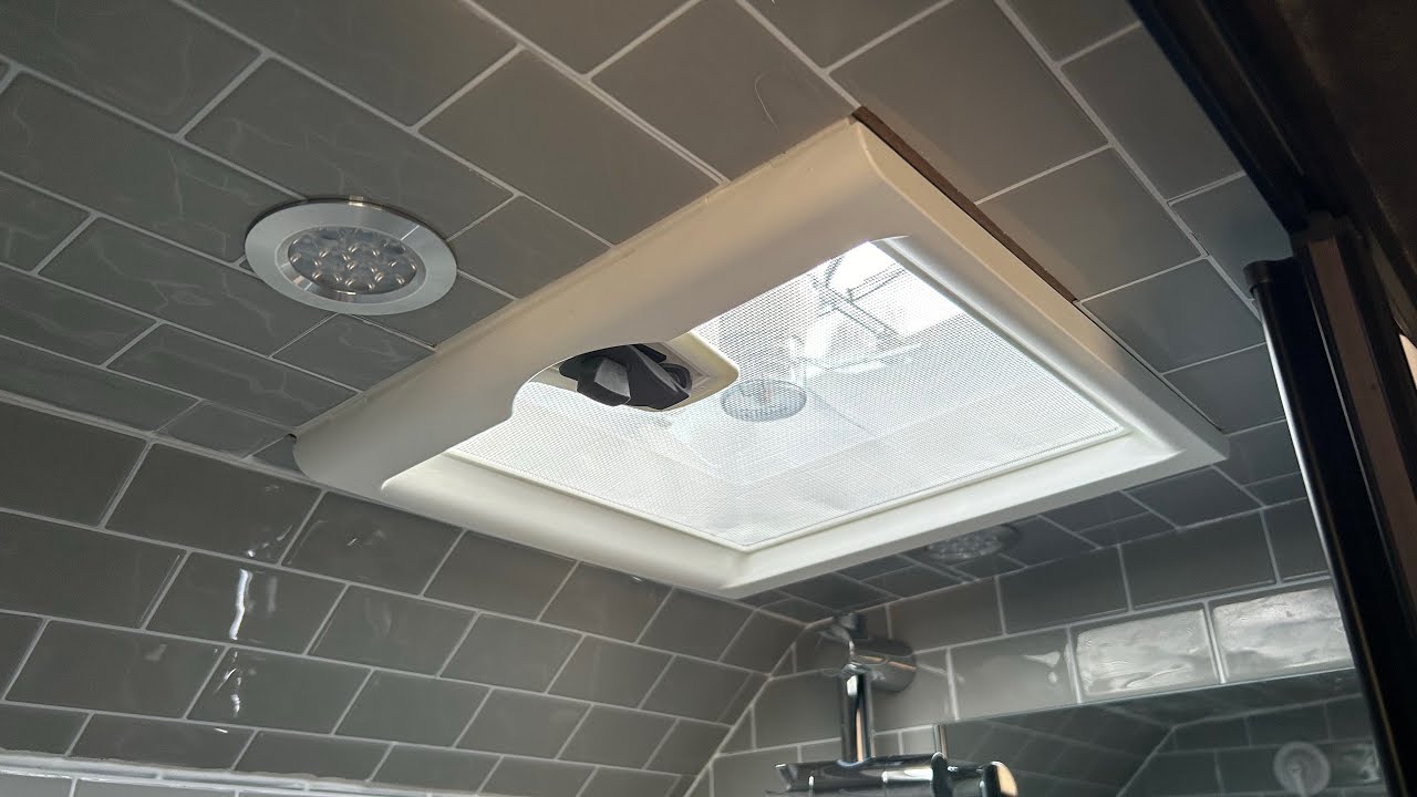 Fiamma 28 Roof Vent With Turbo Fan - Citroen Relay Van Build